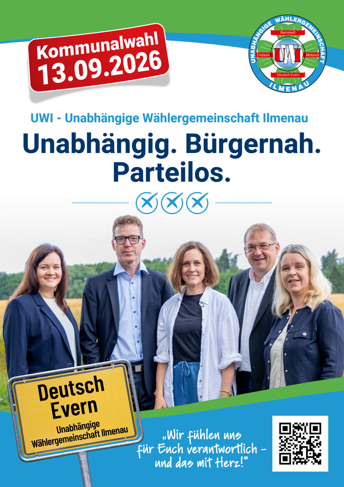 UWI Plakat Deutsch Evern 2026