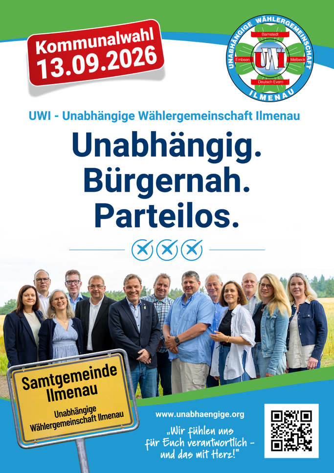 UWI Plakat Samtgemeinde 2026